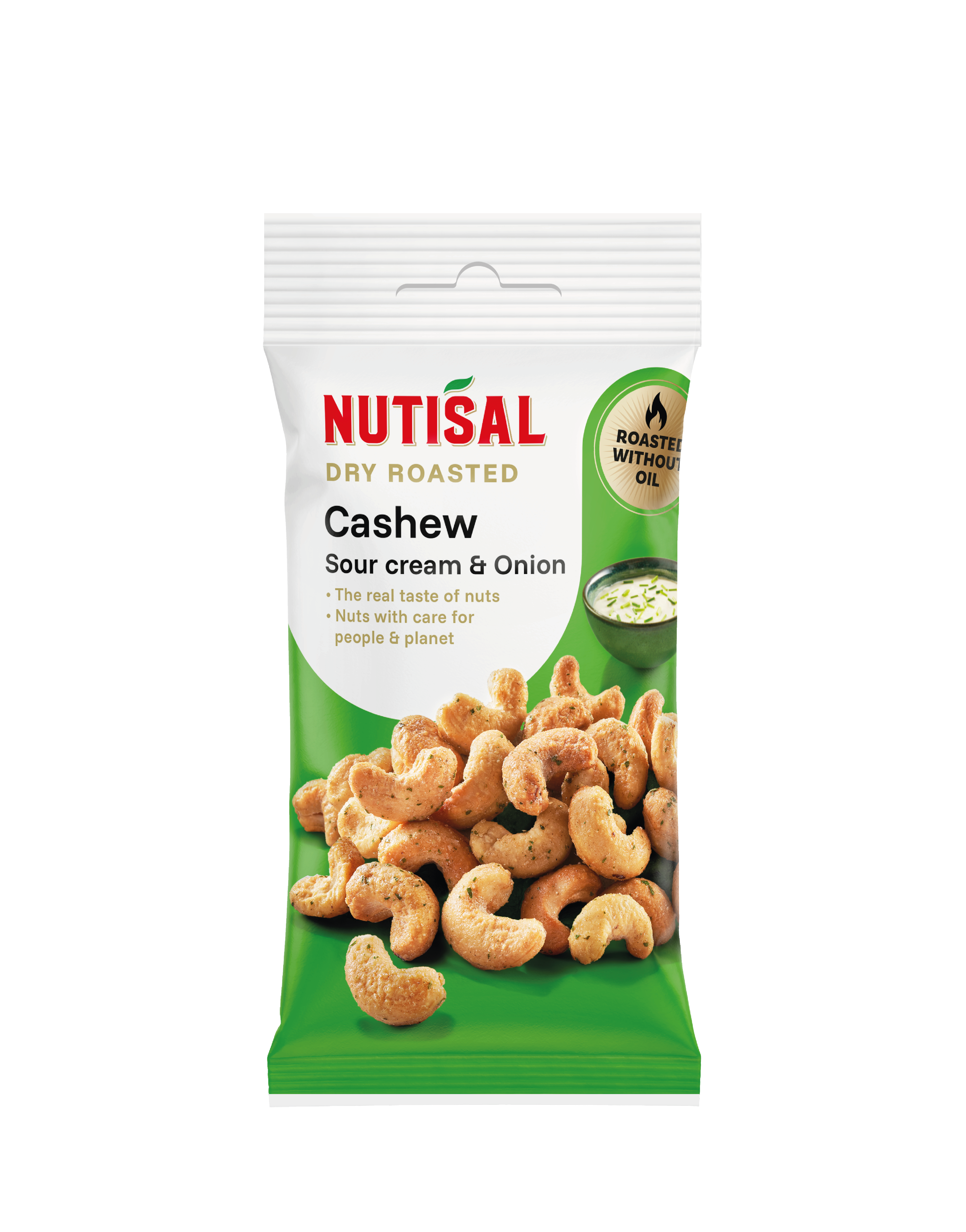 Nutisal Cashew Sour cream & Onion 60g